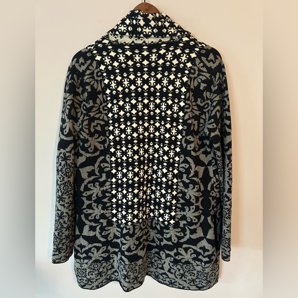 Gypsy05 Orvieto Drape Cardigan | Reversible Knit | Boho Layering Piece | Med - Picture 2 of 6